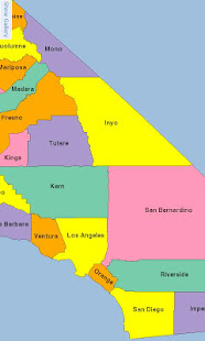 California Map Puzzle