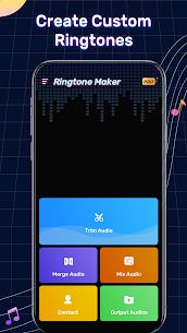 Ringtone Maker: Music Cutter,  Mod APK (Pro Unlocked) 1