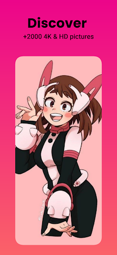 Ochaco Uraraka Anime hero live wallpaper academiaのおすすめ画像5