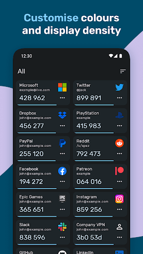 Authenticator Pro Screen 2