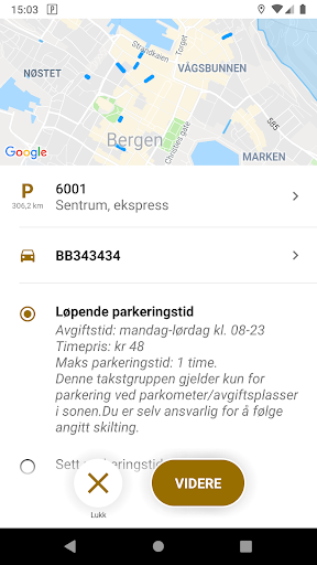 Parkering i Bergen Screen 2
