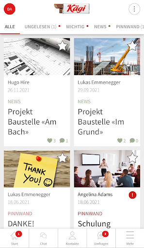 Android application Kägi App screenshort