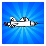 Doodle Rocket Ship icon