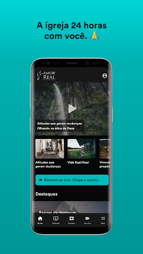 Android application Comunidade Amor Real screenshort