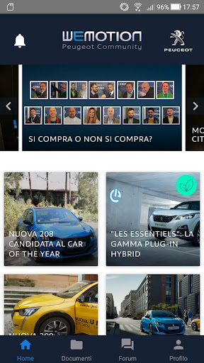Android application Wemotion IT screenshort