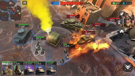 World War Armies APK MOD (Free Rewards) v1.12.1 Gallery 8