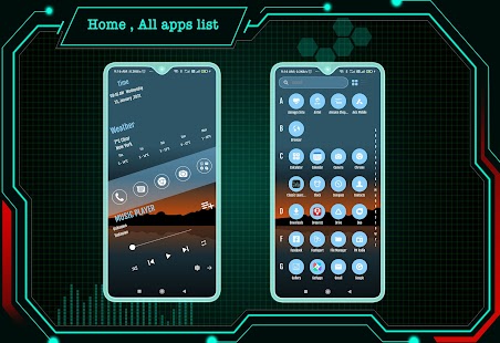 Classic launcher - App lock Captura de pantalla