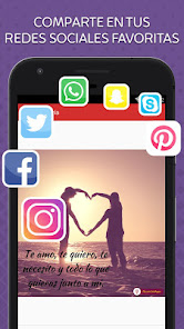 Screenshot 5 Frases Amor Romantico android