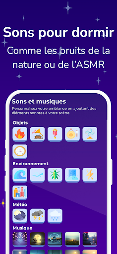 Sommeil, sons apaisants: Nemu Capture d'Écran de l'Application Android 2