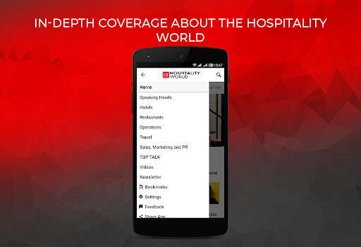 Android application ETHospitalityWorld from Econom screenshort