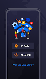 Block WiFi & IP Tools -Router Admin Setup