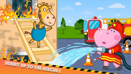 Hippo: Fireman for kids 8