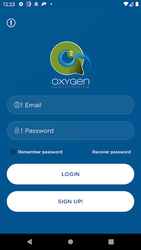 Android application My Fitness Space screenshort