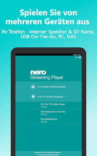Nero Streaming Player Pro Captura de pantalla