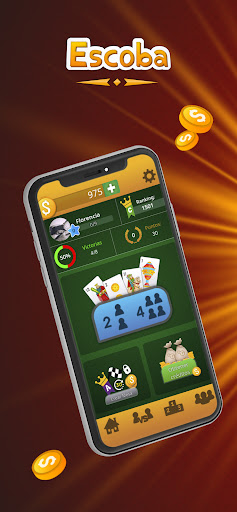 Android application Escoba de 15 screenshort