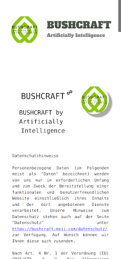 BUSHCRAFT Screen 3