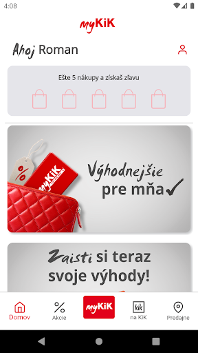 myKiK - Slovenská republika Screen 2