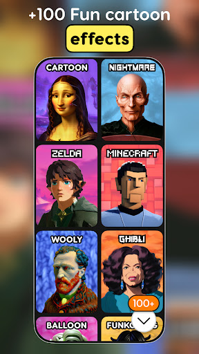 Restyle: Cartoon yourself screenshot