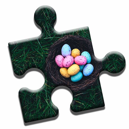 Happy Easter Puzzle logo