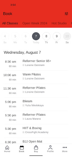 Heat Fitness Screen 2