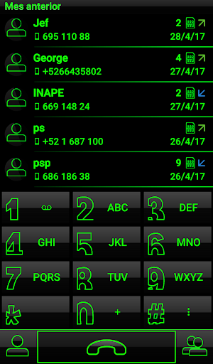 PP THEME PIXELPHONE DARK GREEN