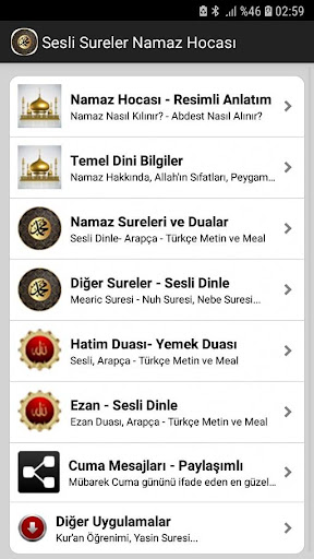 Sesli Görüntülü Sureler Screen 2