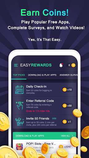 Android application Easy Rewards screenshort