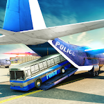 Cover Image of ดาวน์โหลด Police Airplane Transporter Vehicle 2.2 APK