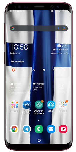 Finland Flag Live Wallpaper Screen 3