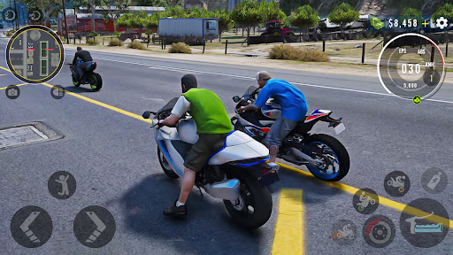 Real Moto Stunt Driving Racing screenshot 8