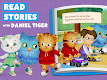screenshot of Daniel Tiger's Storybooks