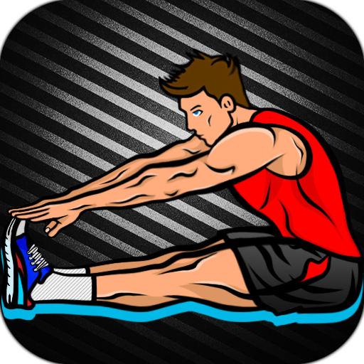 Stretching Exercise Training  Icon