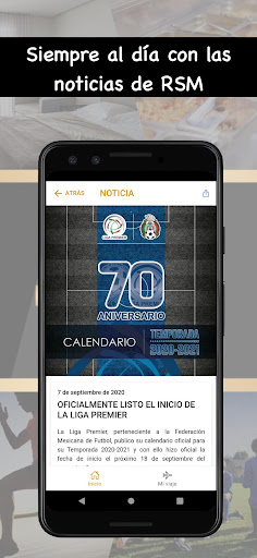 Android application Mi viaje RSM screenshort