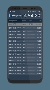 Mining Monitor 4 Ethermine pool Apk app for Android 5