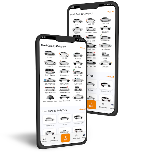 Android application Buy Used Cars in Pakistan screenshort