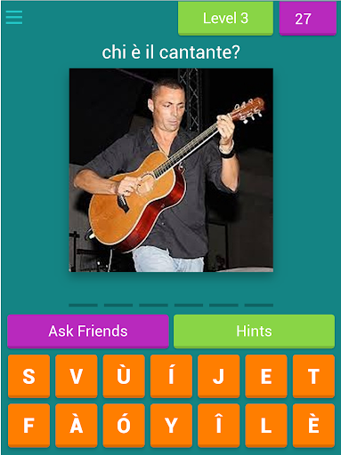 Indovina il cantante