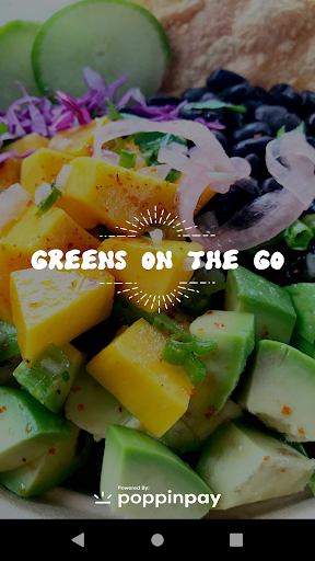 Android application Greens on the Go screenshort