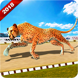 Wild Cheetah Racing Fever: Animal Simulator Race icon