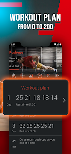 200 Push Ups – Home Workout, Men Fitness 2.8.5 Apk 2