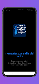 Screenshot 4 Mensajes Para el Día del Padre android
