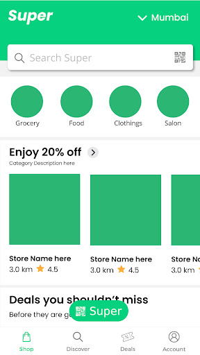 Super : The Local Shopping App Screen 3