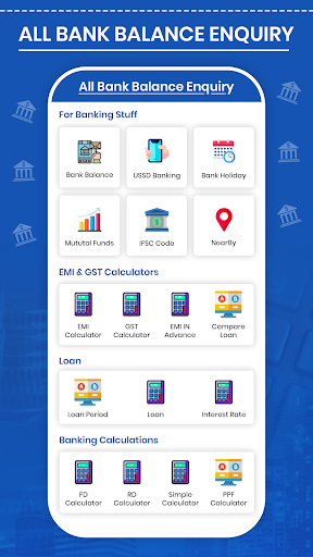 All Bank Balance Check Screen 2
