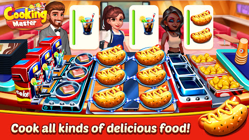 Cooking Master:Restaurant Game APK-MOD(Unlimited Money Download) screenshots 1