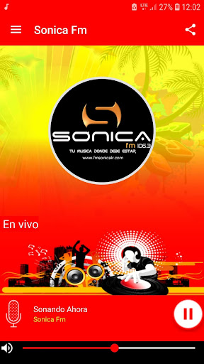 Sonica Fm 106.3 Screen 2