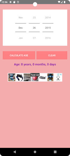 Age Calculator Screen 3