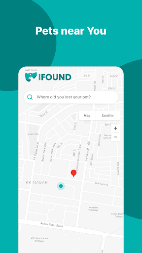 Android application iFound screenshort