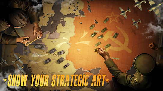 World War 2: Strategy Battle MOD APK (Unlimited Money/Medals) 8