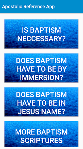 Apostolic Resource App Screen 2