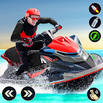 Cover Image of Download Jet Ski Boat Stunt Racing Game  APK