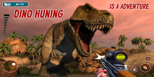 Jurassic Dino : Hunting Games